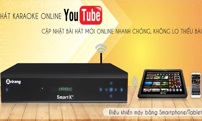 Đầu karaoke Arirang Smart K+ (Kèm ổ cứng 3TB)